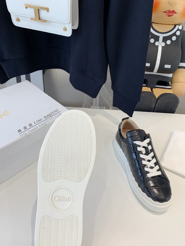 Chloe克洛伊2022春夏最新款小白鞋休閒運動鞋 dx3634